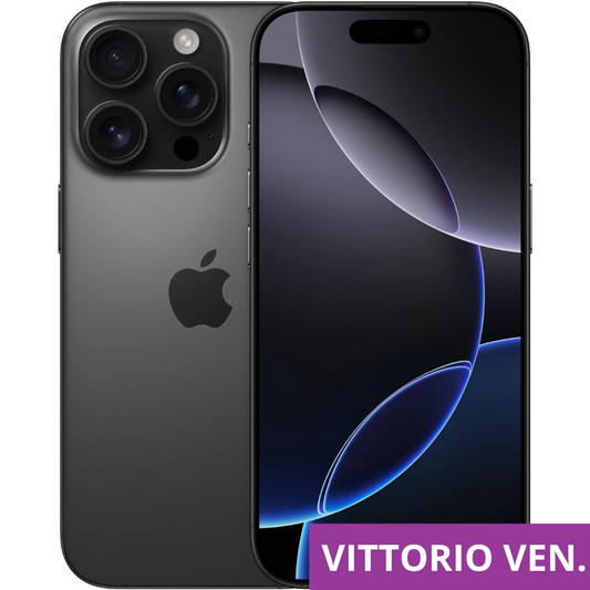 (1 Mese di vita) iPhone 16 Pro 256gb Nero Siderale #1086